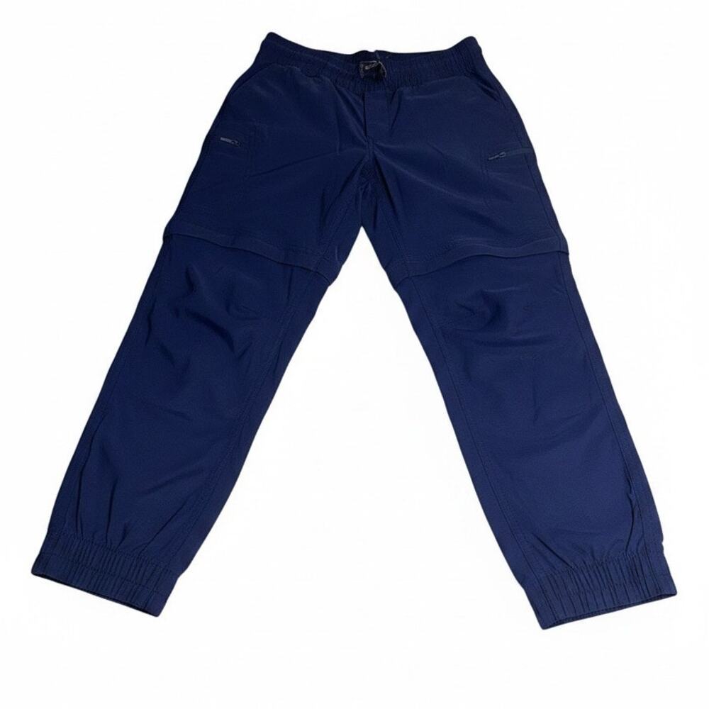 Eddie Bauer Kid's Blue Ski/Snow Pants Size Small (7/8) Convertible Pants